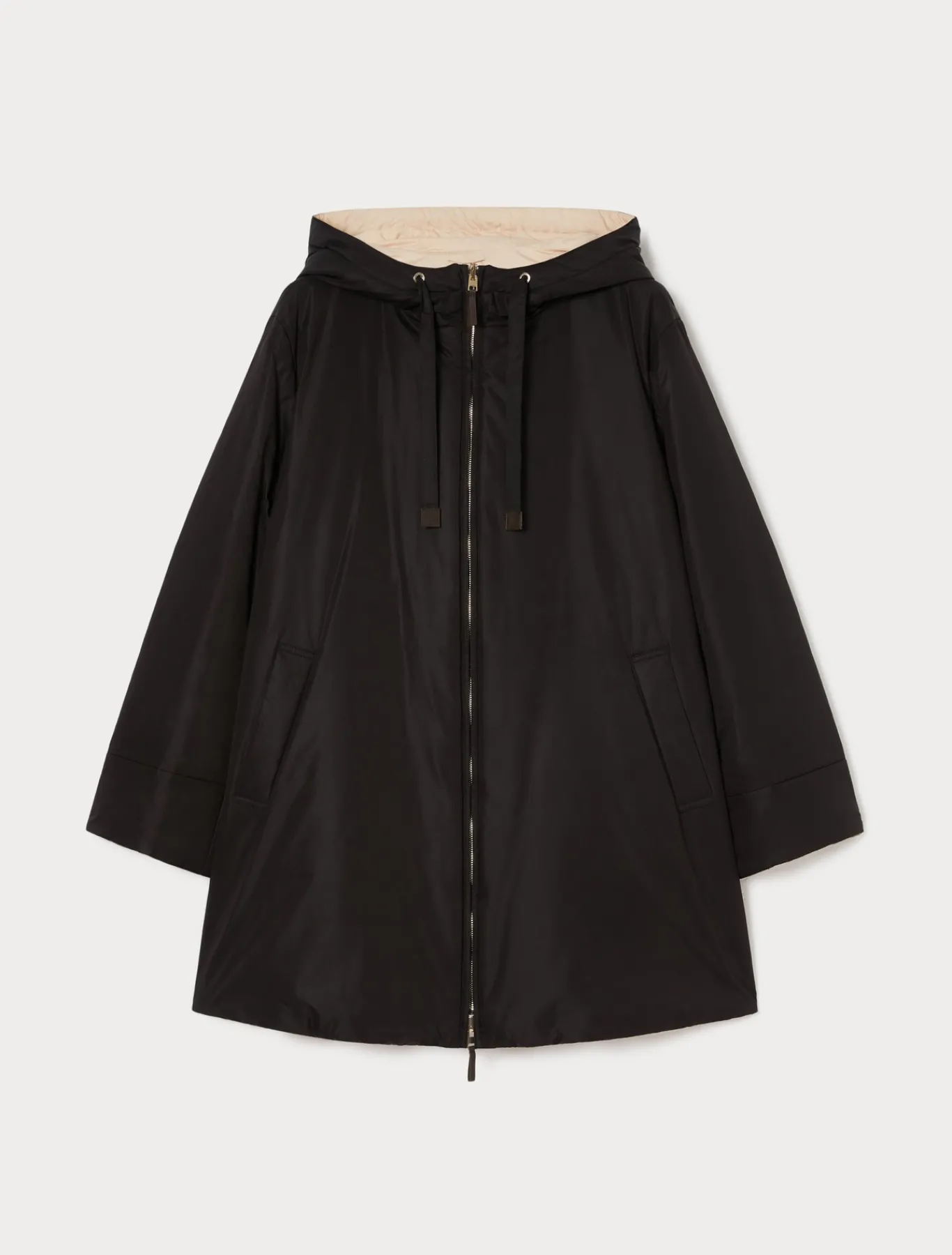 Marina Rinaldi Parka réversible en toile technique déperlante NOIR Online