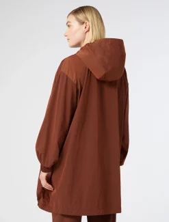 Marina Rinaldi Parkas en toile de nylon CUIVRE Online