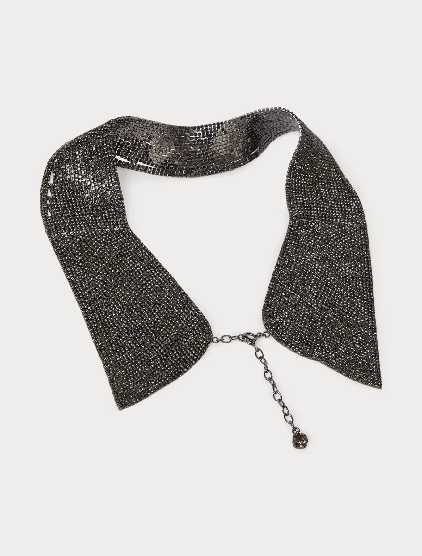 Marina Rinaldi Petit col en pavé de strass CRISTALNOIR Sale