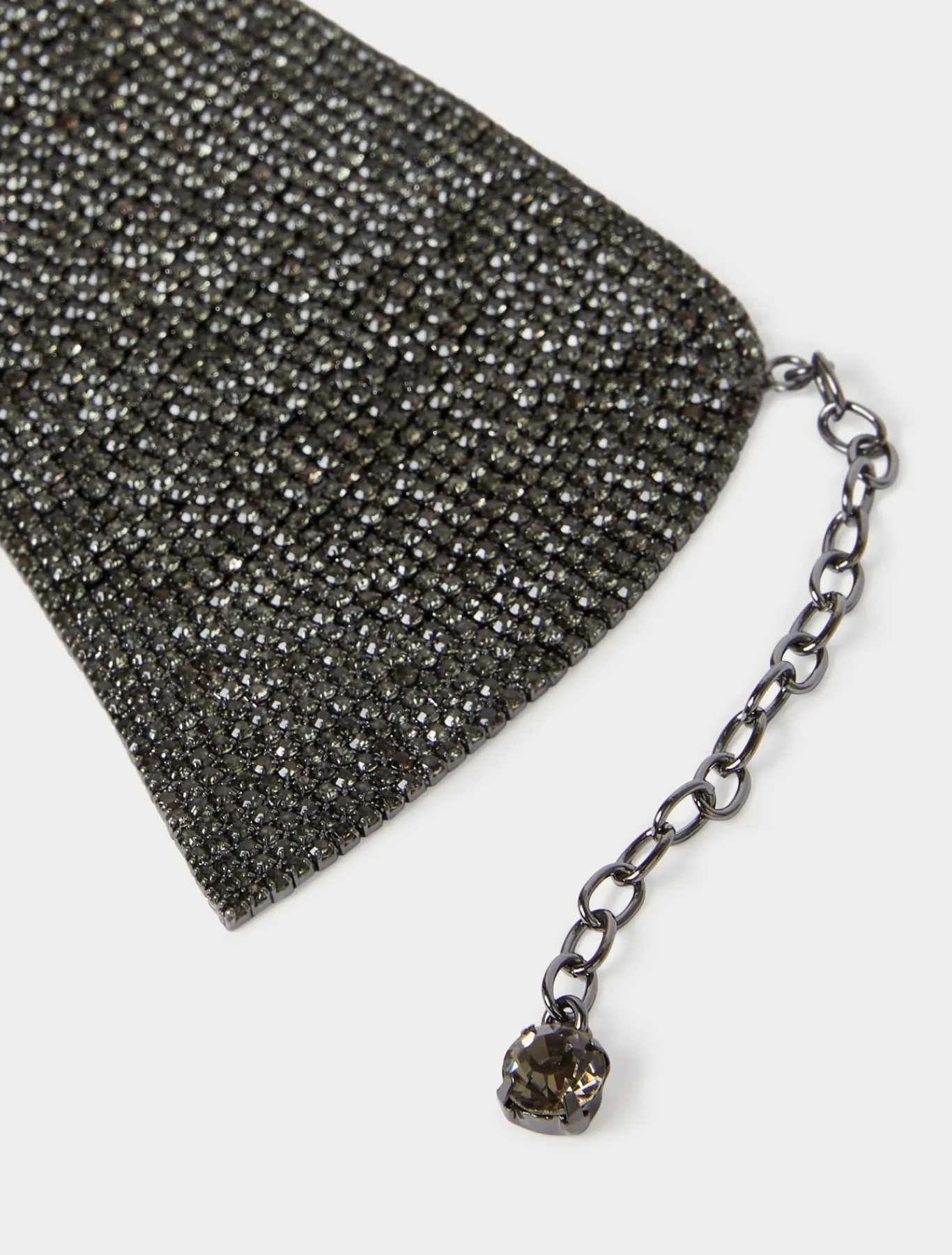 Marina Rinaldi Petit col en pavé de strass CRISTALNOIR Sale