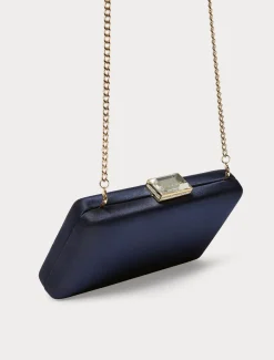 Marina Rinaldi Pochette en satin BLEUMARINE Online