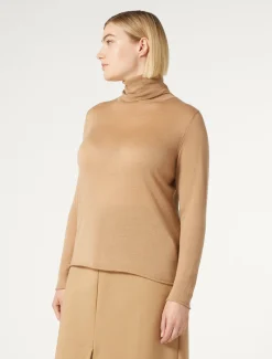 Marina Rinaldi Pull à col roulé en soie et cachemire POILDECHAMEAU Fashion