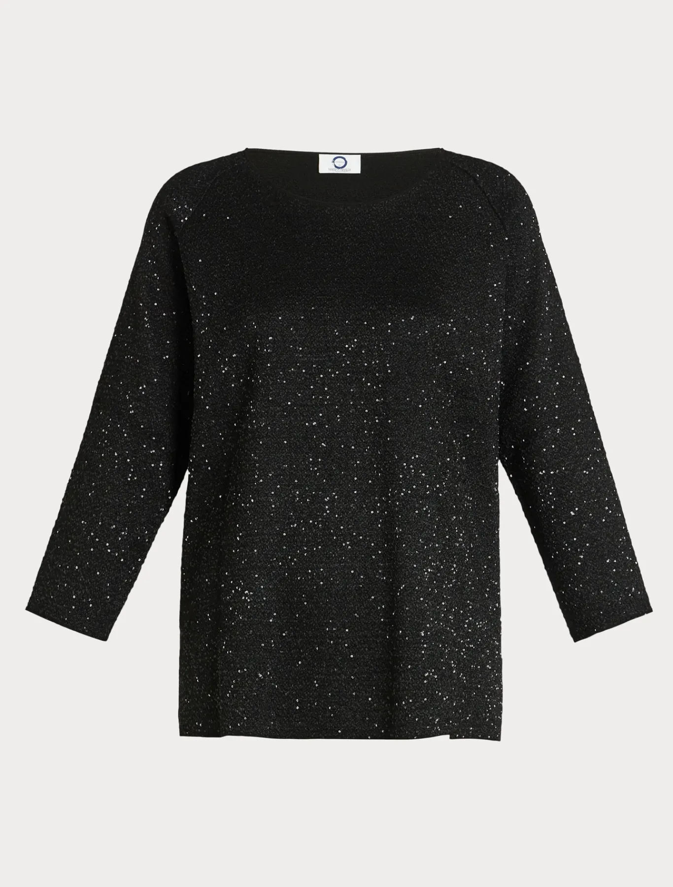 Marina Rinaldi Pull à paillettes NOIR Clearance