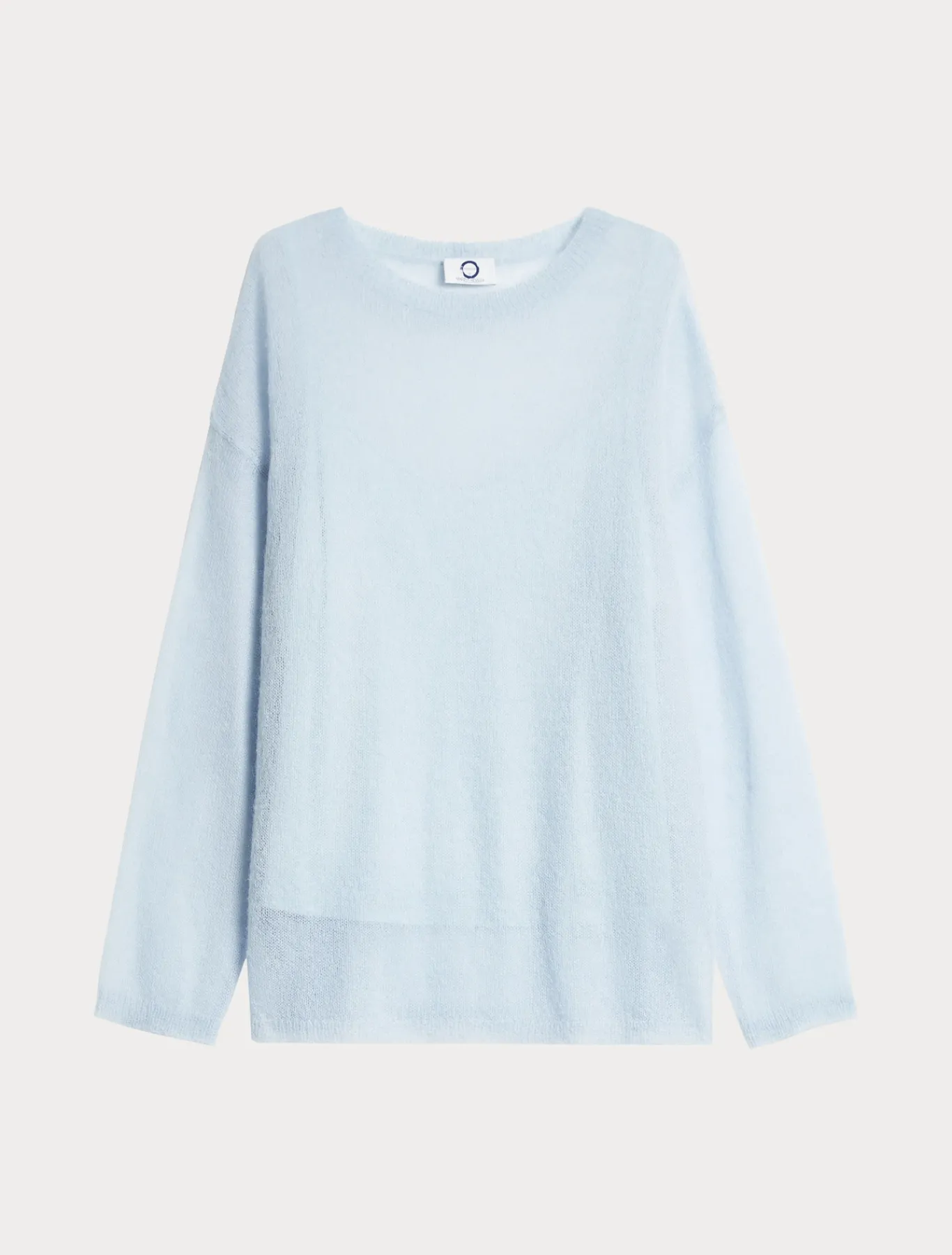 Marina Rinaldi Pull en alpaga et mohair AZURE Discount