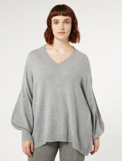 Marina Rinaldi Pull en cachemire GRISMOYEN Clearance