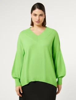 Marina Rinaldi Pull en cachemire LIME Sale