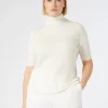 Marina Rinaldi Pull en cachemire BLANC New