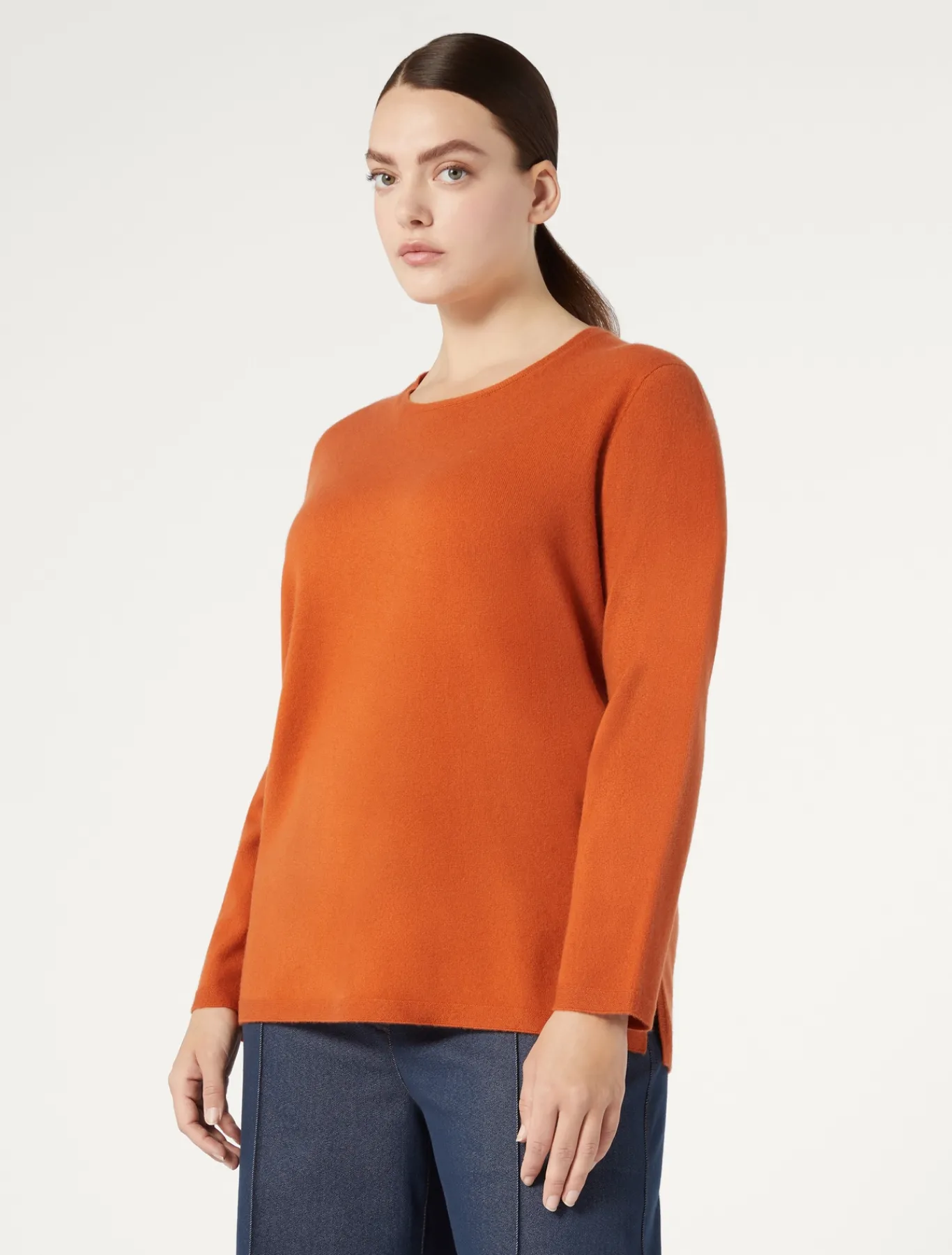 Marina Rinaldi Pull en cachemire ROUGEORANGE Clearance