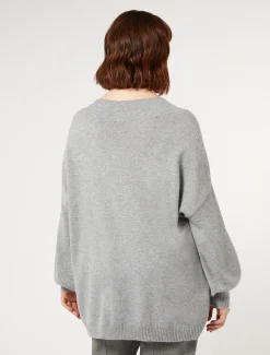 Marina Rinaldi Pull en cachemire GRISMOYEN Clearance