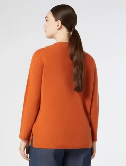 Marina Rinaldi Pull en cachemire ROUGEORANGE Clearance