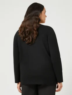 Marina Rinaldi Pull en cachemire NOIR Clearance