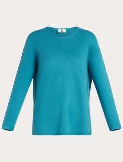 Marina Rinaldi Pull en cachemire TURQUOISE Best