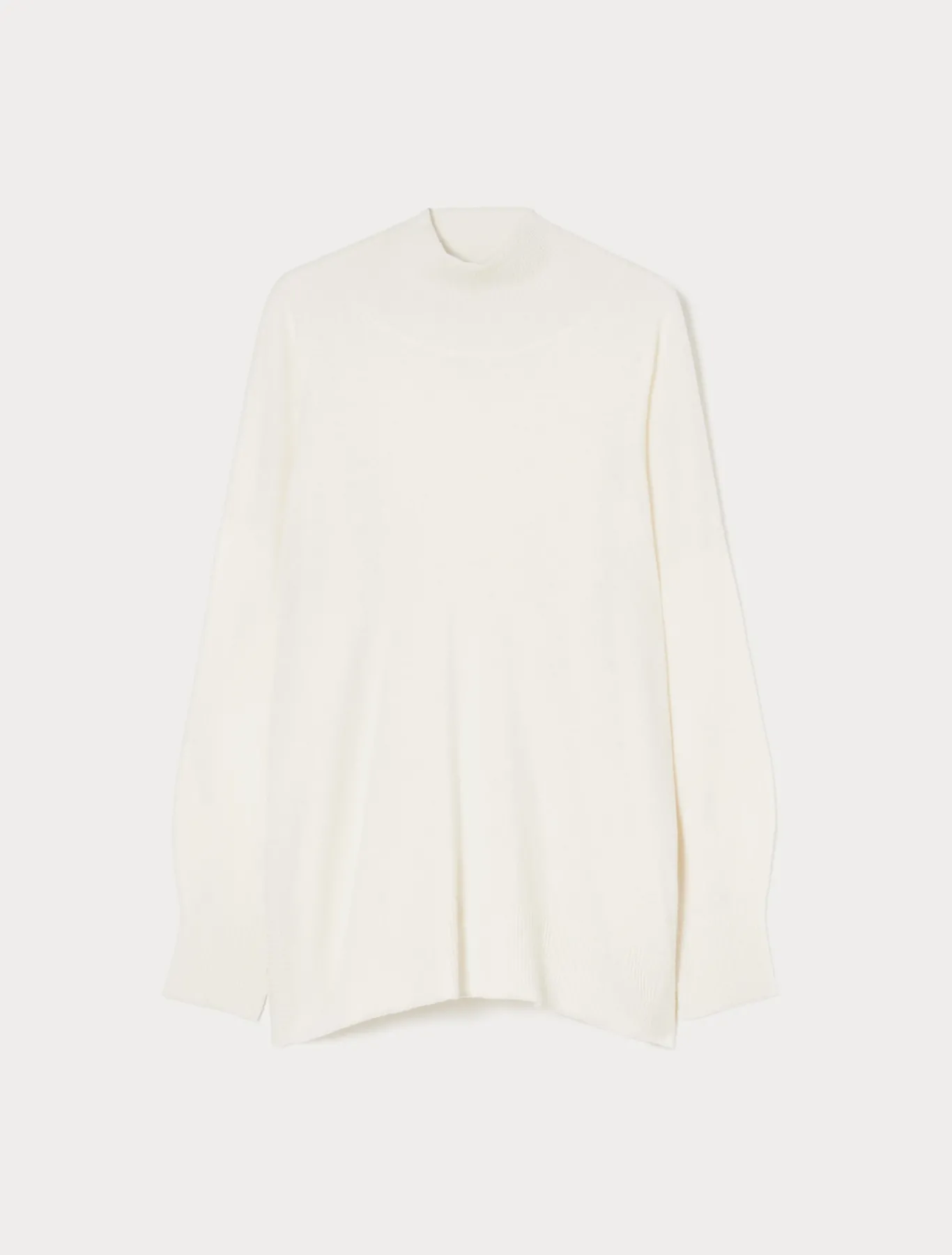 Marina Rinaldi Pull en cachemire BLANC New