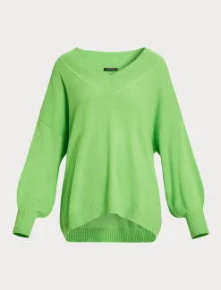 Marina Rinaldi Pull en cachemire LIME Sale