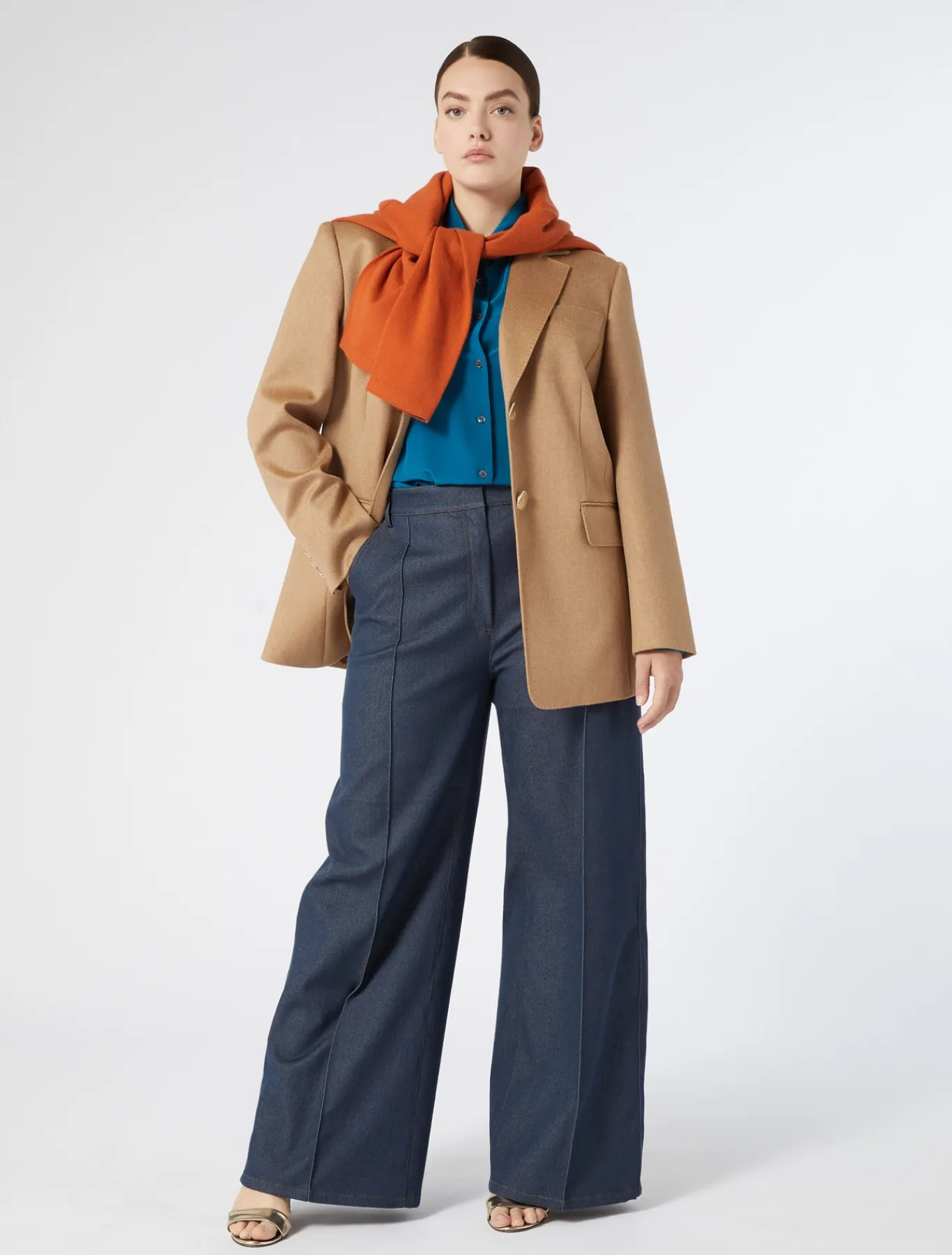 Marina Rinaldi Pull en cachemire ROUGEORANGE Clearance