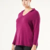 Marina Rinaldi PULL en cachemire mélangé BORDEAUX Discount