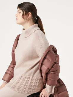 Marina Rinaldi Pull en cordonnet de laine ROSE Outlet