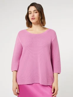 Marina Rinaldi Pull en coton ROSE Sale