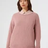 Marina Rinaldi Pull en coton lurex VIEUXROSE Hot