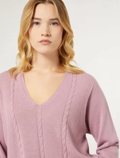 Marina Rinaldi Pull en fil de laine VIEUXROSE Sale