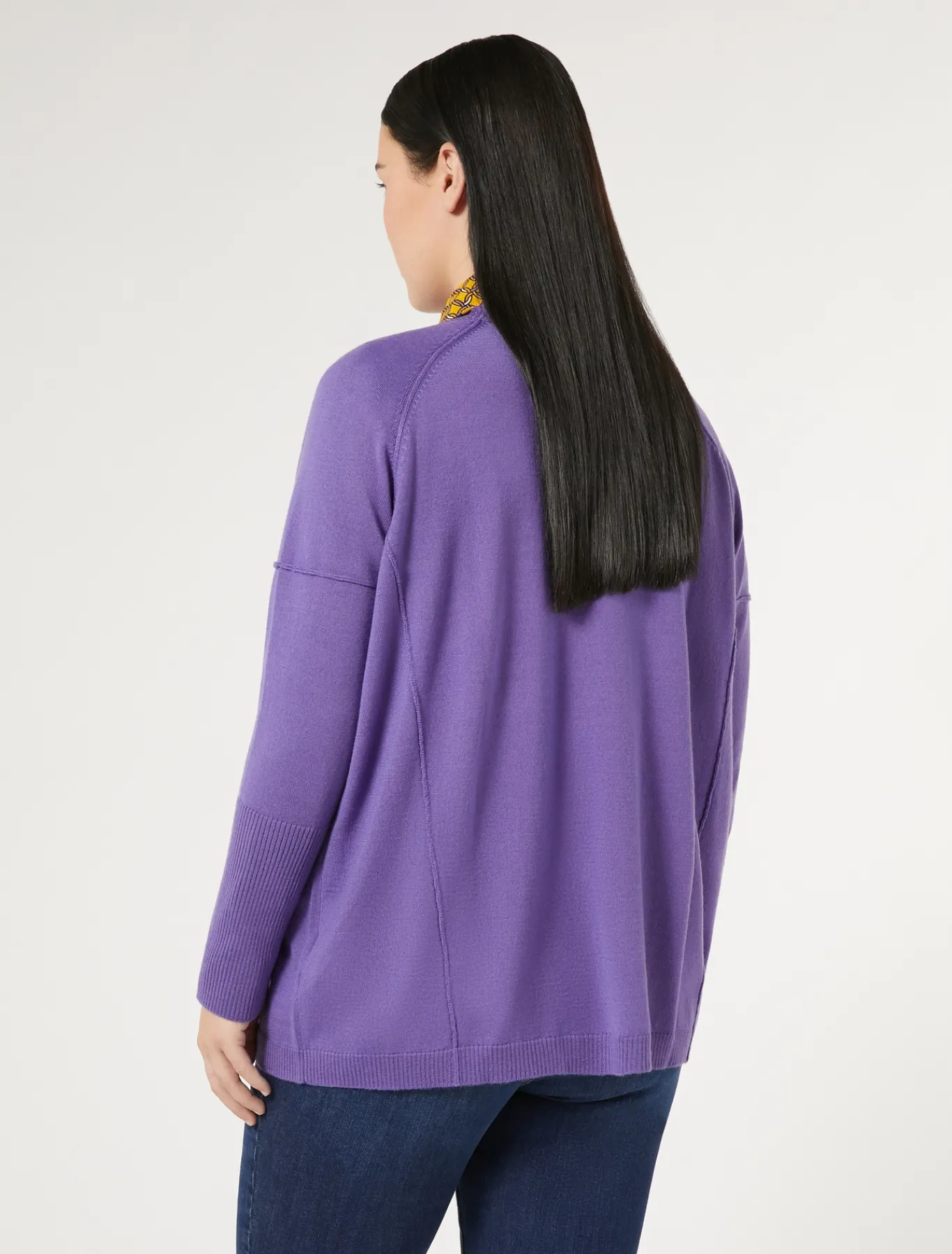 Marina Rinaldi Pull en fil de laine VIOLET Discount