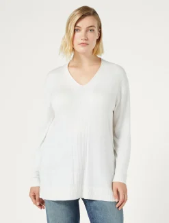 Marina Rinaldi Pull en fil de viscose BLANC Sale