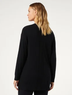 Marina Rinaldi Pull en fil de viscose NOIR Discount