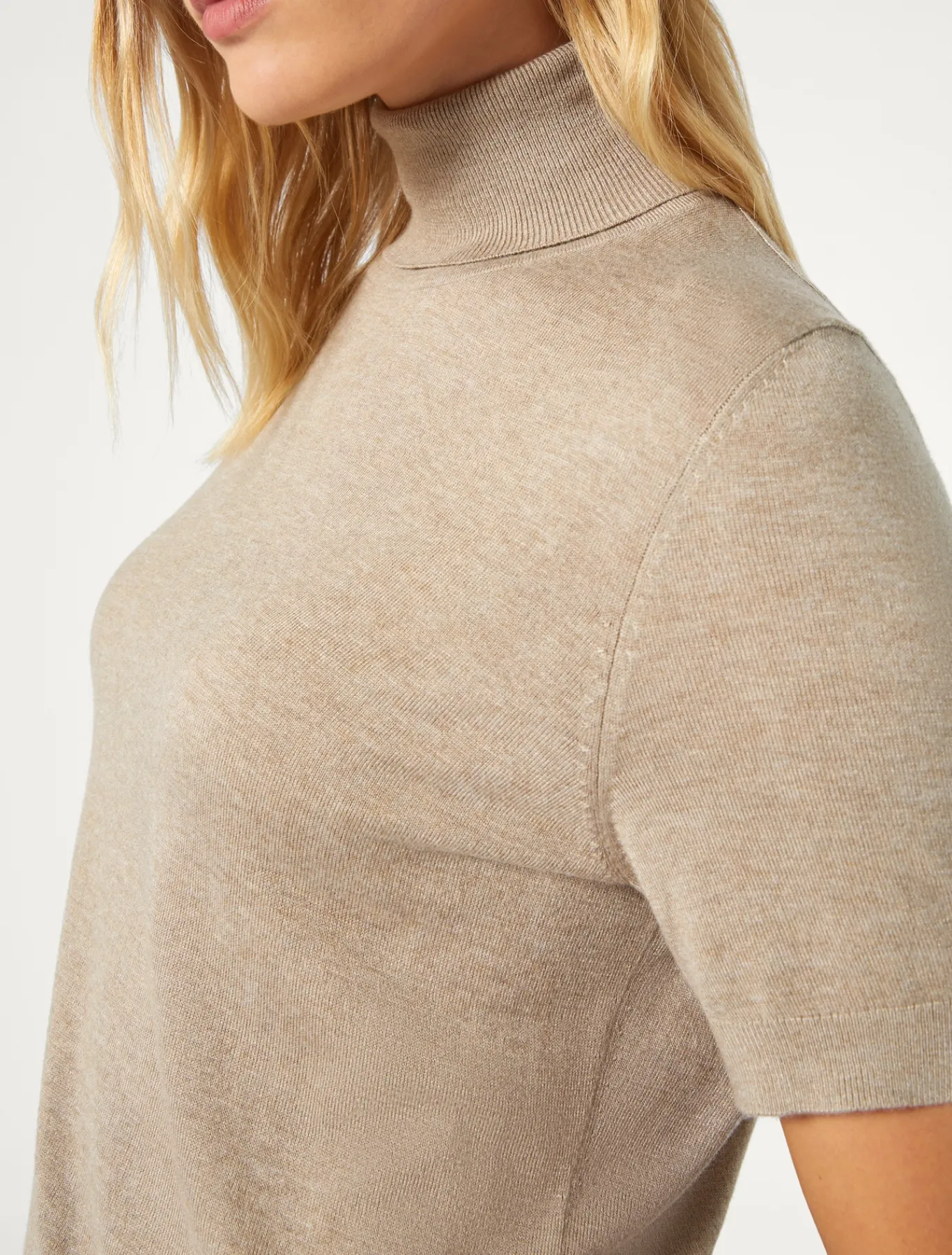 Marina Rinaldi Pull en fil de viscose BEIGE Hot