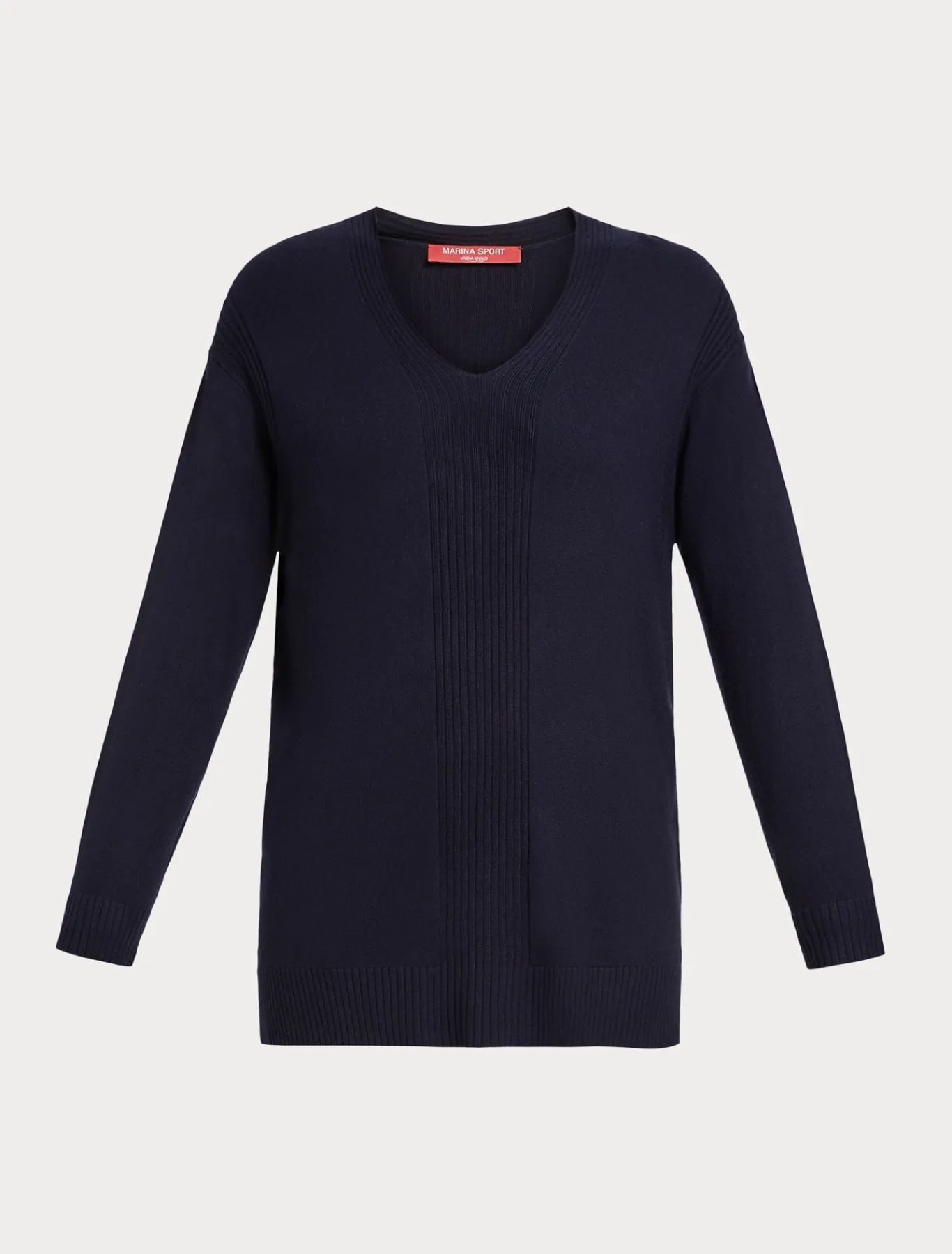 Marina Rinaldi Pull en fil de viscose BLEU Fashion