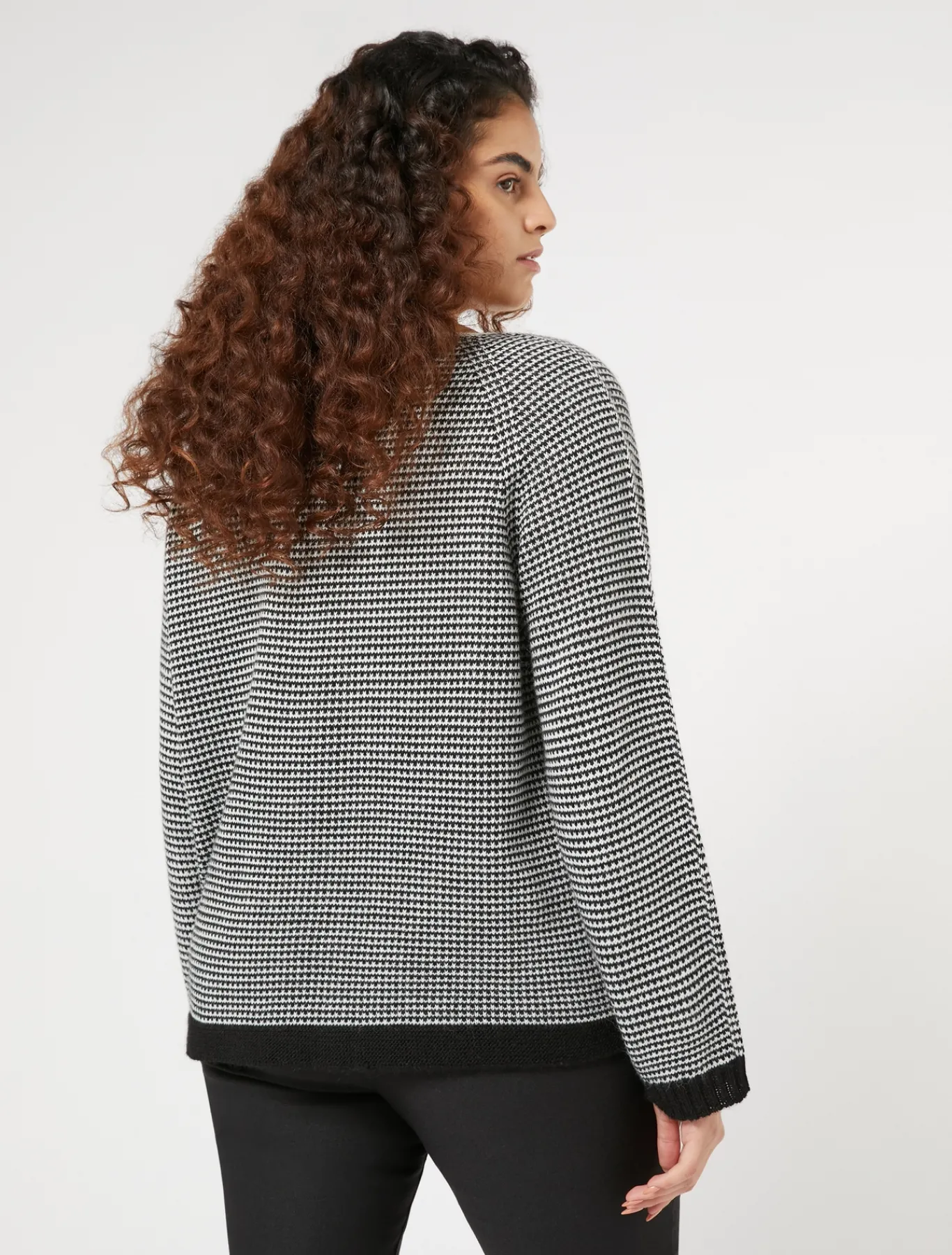 Marina Rinaldi Pull en fil de viscose mélangée NOIR Sale