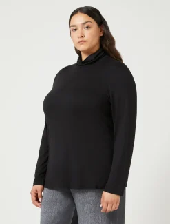 Marina Rinaldi Pull en jersey NOIR Clearance