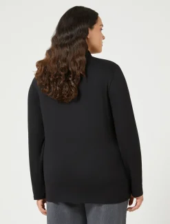 Marina Rinaldi Pull en jersey NOIR Clearance