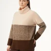 Marina Rinaldi Pull en laine GRISTOURTERELLE Hot
