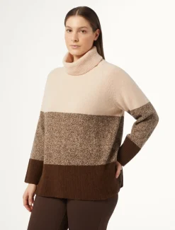 Marina Rinaldi Pull en laine GRISTOURTERELLE Hot