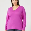 Marina Rinaldi Pull en laine ROSE Best