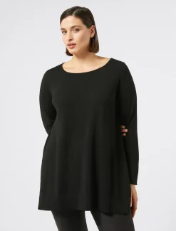 Marina Rinaldi Pull en laine NOIR Outlet