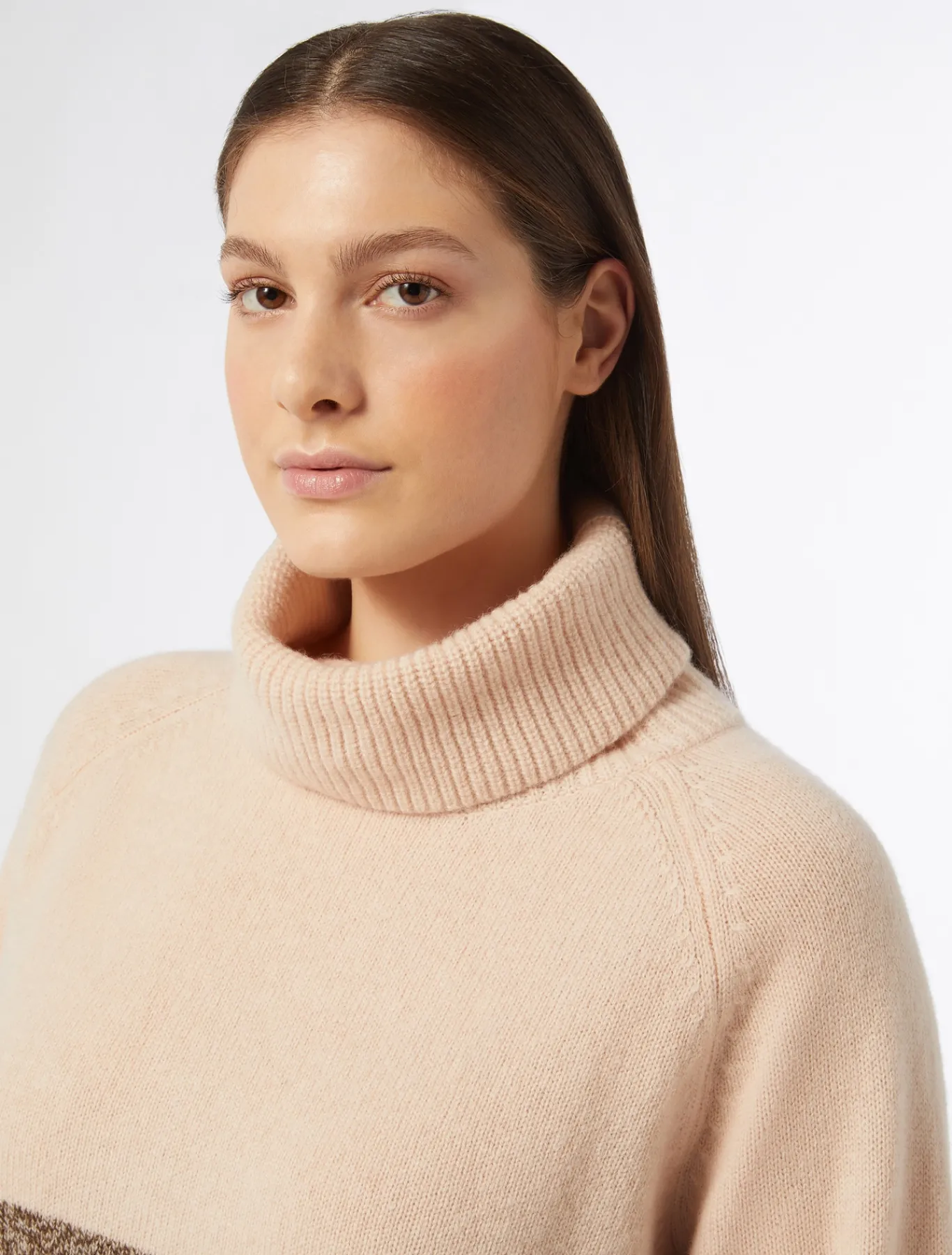 Marina Rinaldi Pull en laine GRISTOURTERELLE Hot