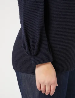 Marina Rinaldi Pull en laine BLEUNUIT Discount
