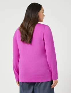 Marina Rinaldi Pull en laine ROSE Best