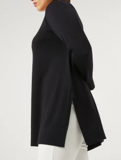 Marina Rinaldi Pull en laine BLEUNUIT Fashion