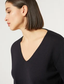 Marina Rinaldi Pull en laine BLEUNUIT Fashion