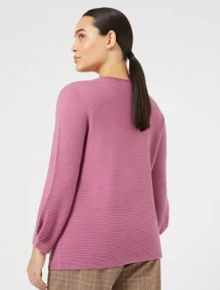 Marina Rinaldi Pull en laine CYCLAMEN Hot