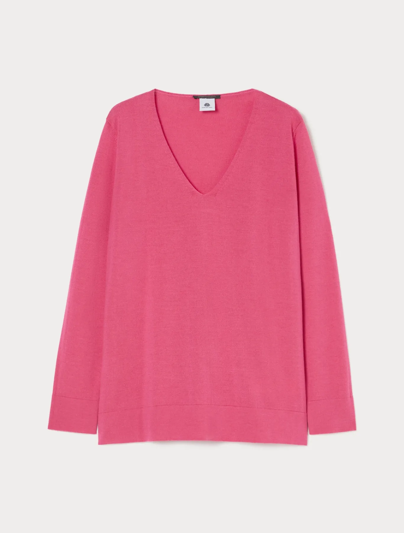 Marina Rinaldi Pull en laine FUCHSIA New
