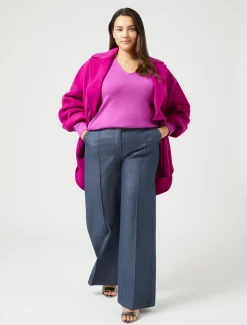 Marina Rinaldi Pull en laine ROSE Best