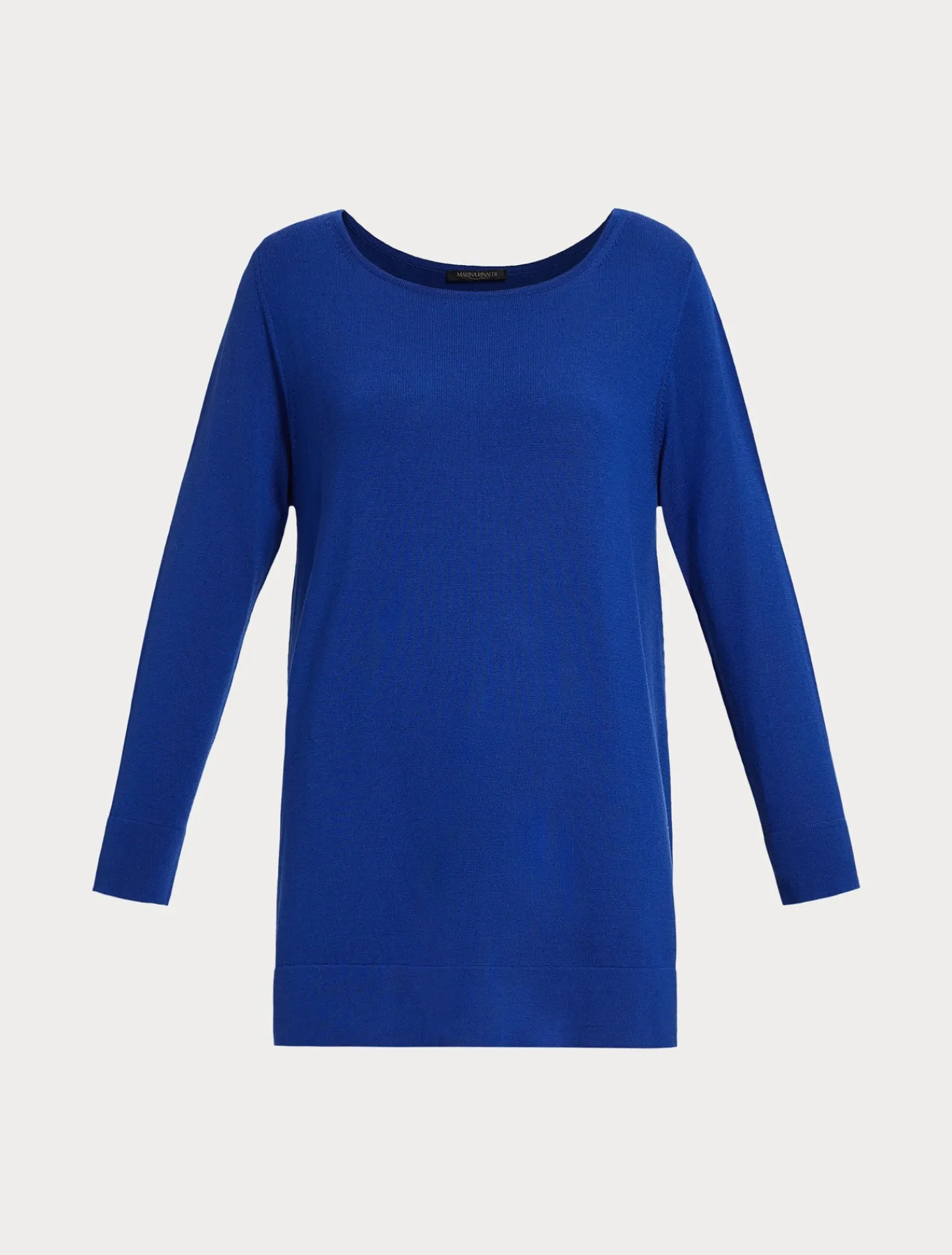 Marina Rinaldi Pull en laine GRISBLEU Best