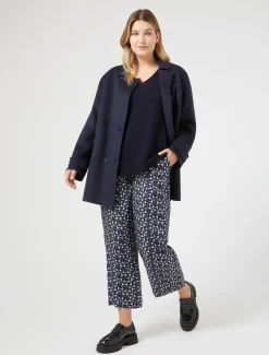 Marina Rinaldi Pull en laine BLEUNUIT Clearance