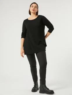Marina Rinaldi Pull en laine NOIR Outlet