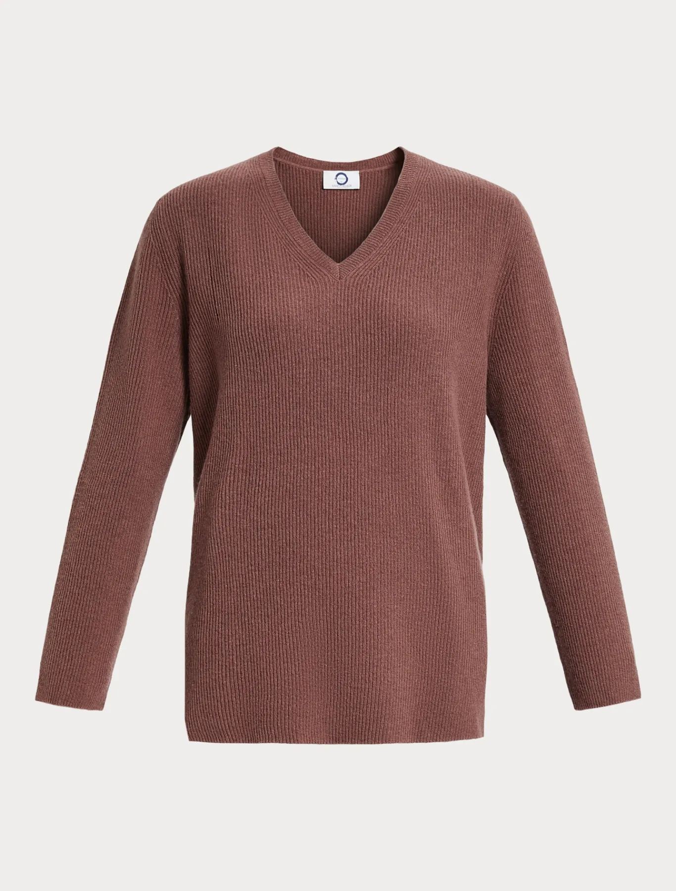 Marina Rinaldi Pull en laine et cachemire ROUILLE Clearance