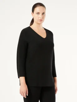 Marina Rinaldi Pull en laine et lurex NOIR Online