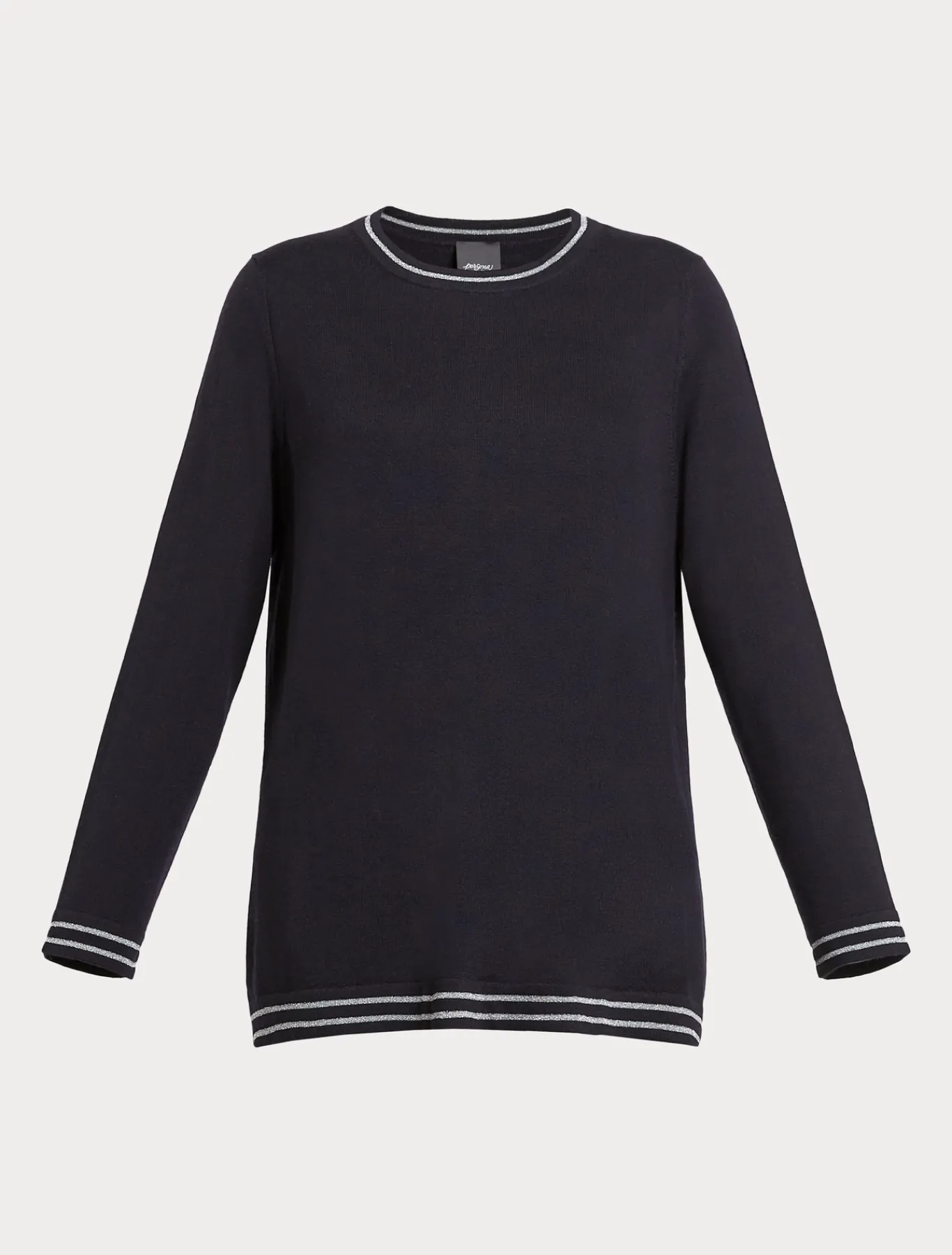 Marina Rinaldi Pull en laine et lurex BLEUNUIT Fashion